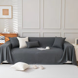 Sofa Throw – Smooth – Charcoal
