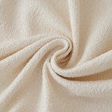 Sofa Throw – Smooth – Ivory Cream
