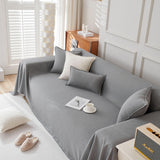Sofa Throw – Smooth – Pearl Grey