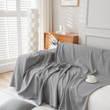 Sofa Throw – Smooth – Pearl Grey