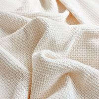 Sofa Throw – Soft Knit – Bouclé Sand