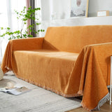 Sofa Throw – Soft Knit Bright – Terracotta
