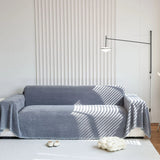 Sofa Throw – Soft Knit – Charcoal