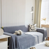 Sofa Throw – Soft Knit – Charcoal