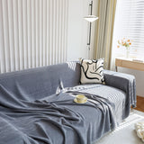Sofa Throw – Soft Knit – Charcoal