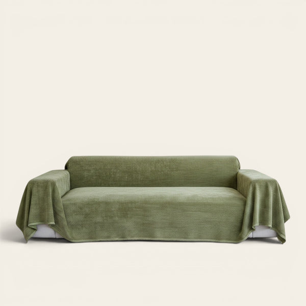 Sofa Throw – Soft Knit – Sage Mist
