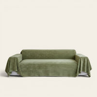 Sofa Throw – Soft Knit – Sage Mist