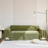 Sofa Throw – Soft Knit – Sage Mist