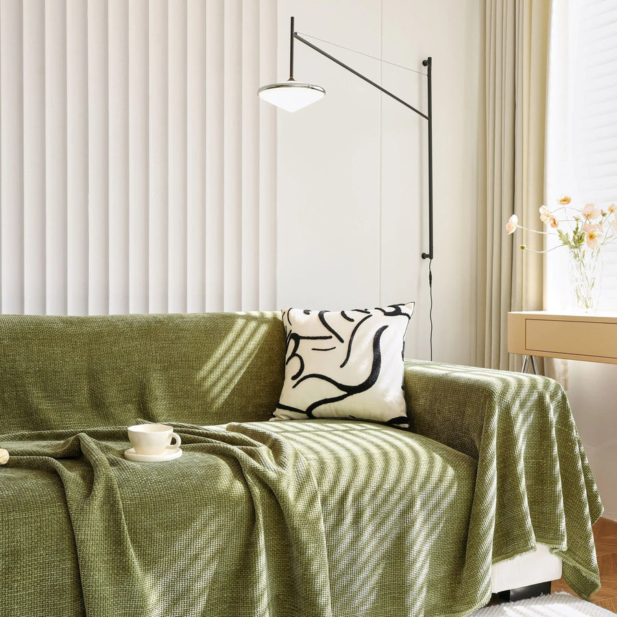 Sofa Throw – Soft Knit – Sage Mist