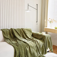 Sofa Throw – Soft Knit – Sage Mist