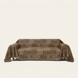 Sofa Throw – Tile Jacquard – Espresso