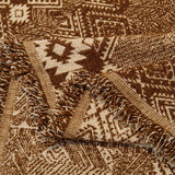 Sofa Throw – Tile Jacquard – Espresso