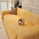 Sofa Throw – Tile Jacquard – Honey