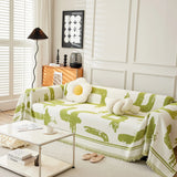 Sofa Throw – Tree Silhouette – Sage Mist