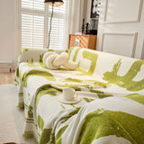 Sofa Throw – Tree Silhouette – Sage Mist