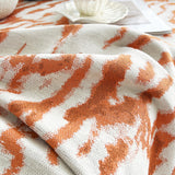 Sofa Throw – Tree Silhouette – Terracotta