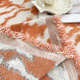 Sofa Throw – Tree Silhouette – Terracotta