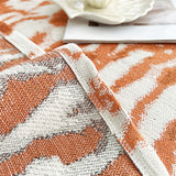 Sofa Throw – Tree Silhouette – Terracotta