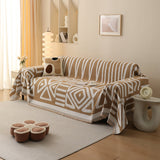 Sofa Throw – Tribal Print – Caramel