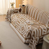 Sofa Throw – Tribal Print – Caramel