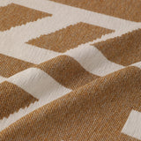 Sofa Throw – Tribal Print – Caramel