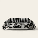 Sofa Throw – Tribal Print – Ink Black