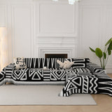 Sofa Throw – Tribal Print – Ink Black