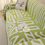 Sofa Throw – Tribal Print – Sage Mist