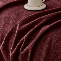 Sofa Throw – Velvet – Bordeaux