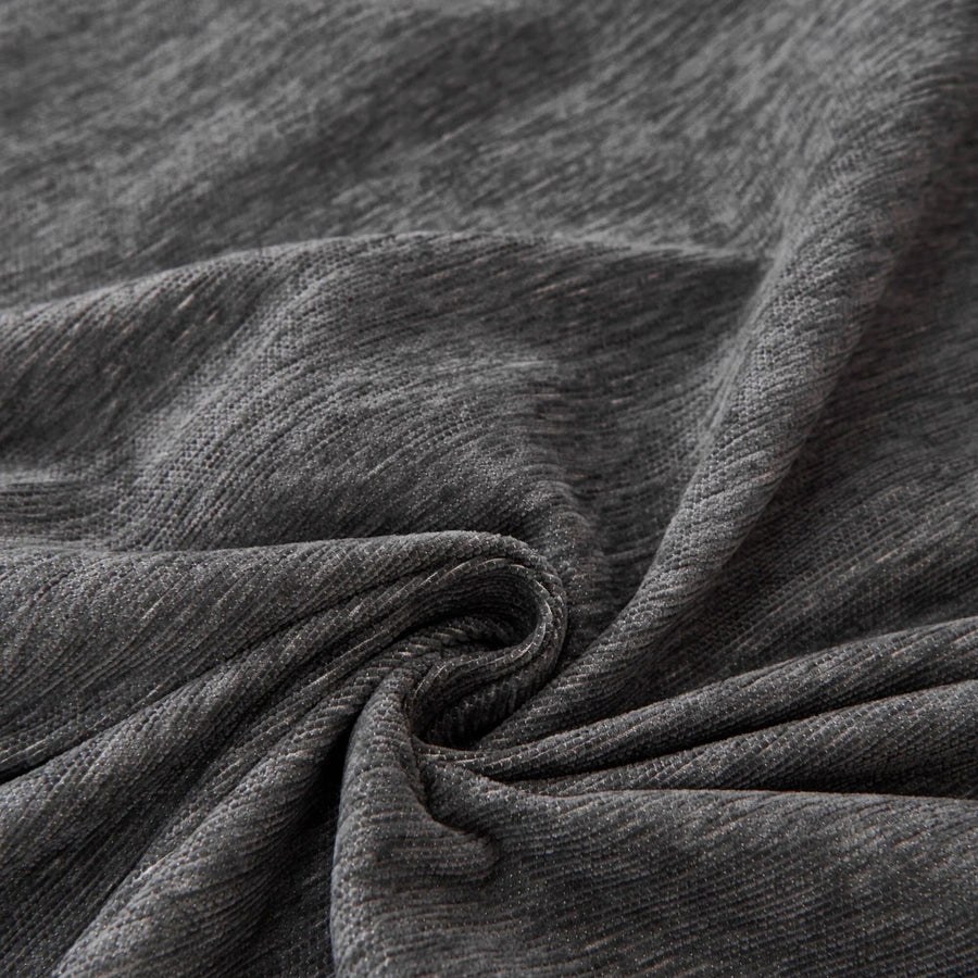 Sofa Throw – Velvet – Charcoal
