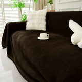 Sofa Throw – Velvet – Espresso