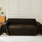 Sofa Throw – Velvet – Espresso