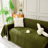 Sofa Throw – Velvet – Forest