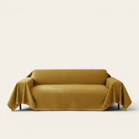 Sofa Throw – Velvet – Honey