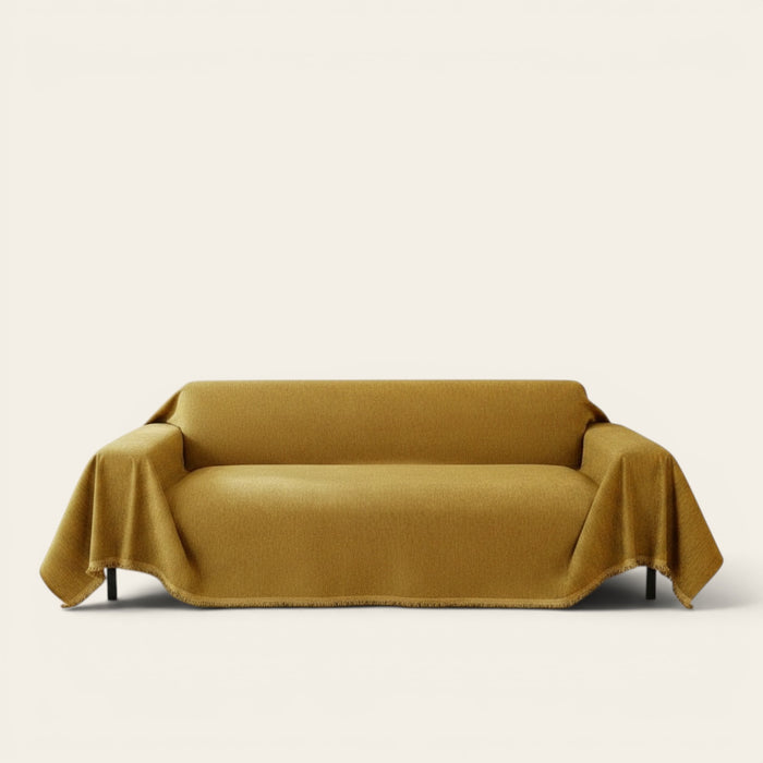 Sofa Throw – Velvet – Honey