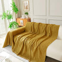 Sofa Throw – Velvet – Honey