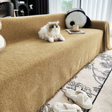 Sofa Throw – Velvet Plush – Caramel