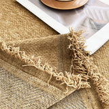 Sofa Throw – Velvet Plush – Caramel