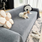Sofa Throw – Velvet – Stormy Blue