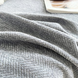 Sofa Throw – Velvet – Stormy Blue