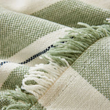 Sofa Throw – Vertical Stripe – Sage Mist