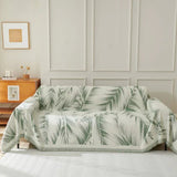 Sofa Throw – Palm Frond – Sage Mist