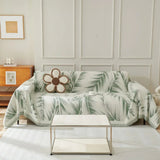 Sofa Throw – Palm Frond – Sage Mist