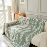 Sofa Throw – Palm Frond – Sage Mist
