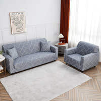 Armchair Cover – Plain Stretch – Pearl Grey