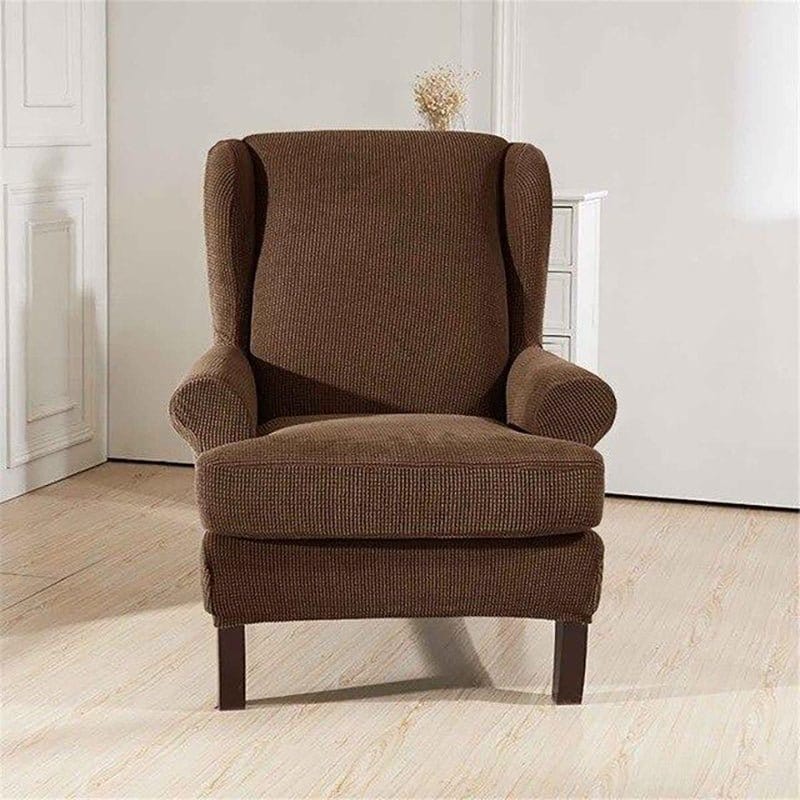 Armchair Cover – Knit – Espresso
