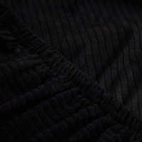Armchair Cover – Smooth – Ink Black