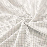 Tub Armchair Cover – Herringbone Knit – Ivory Cream