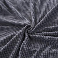 Tub Armchair Cover – Herringbone Knit – Charcoal