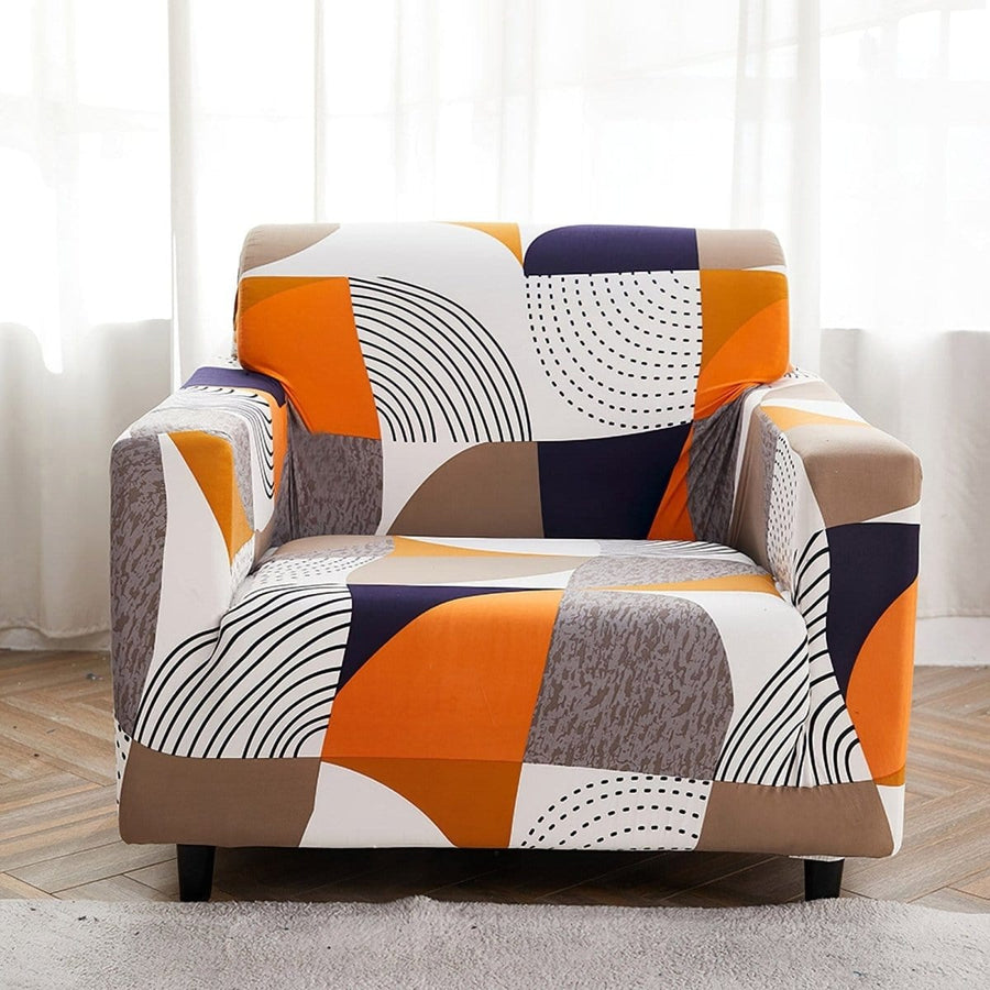 Vintage Armchair Cover – Plain – Mushroom Taupe